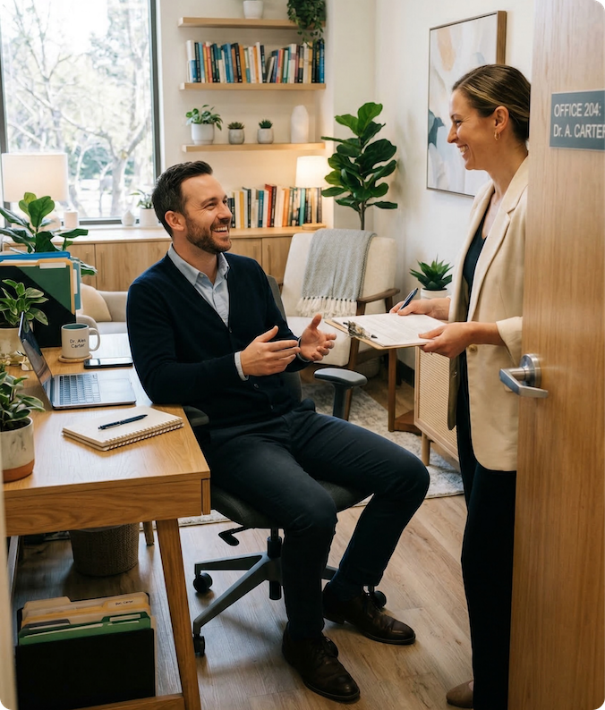 Join Our Team at Mind-Care - Rounded Edges