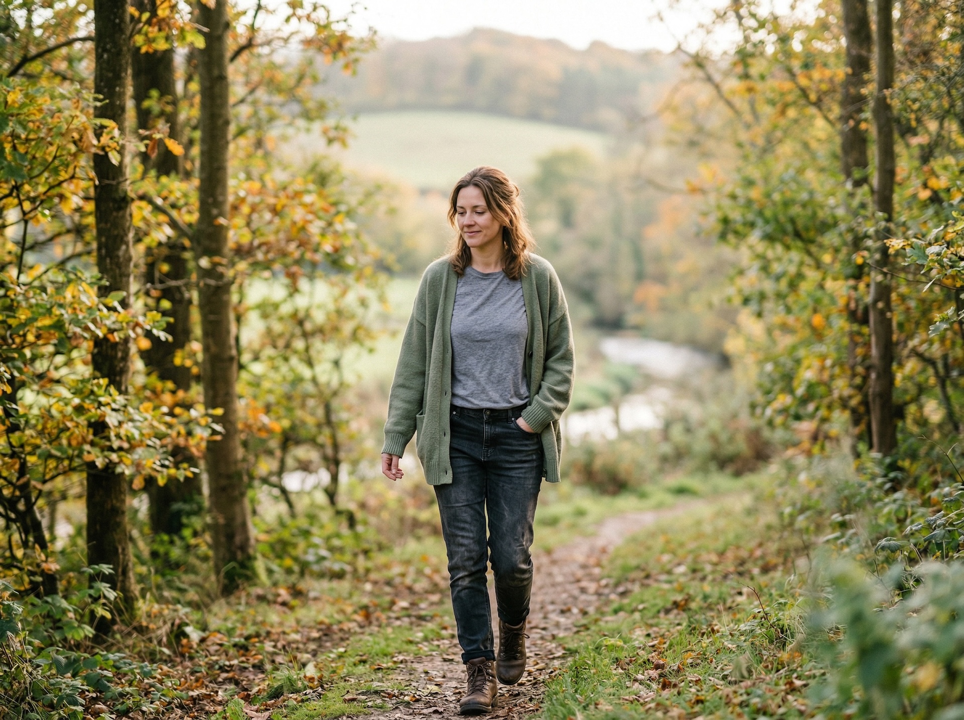 Person taking a quiet break outdoors to rest and recover from burnout
